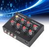 7 Band Sound Equalizer, 12dB High Bass Adjustment Dual Channel Digital Equalizer, Precise Equalization Control 7 Band Sound Equalizer, with 3.5mmInput Interface view 4