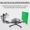 Commercial Video Photo Booth Panoramic Surround Shooting Platform Multi-Angle Adjustable Still Life Rotation Shooting Kit for Product Video view 4