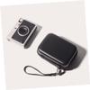 SWOOMEY Camera Case Pu Leather Bag for Photography Storage Pouch Zipper Closure Camera Bag Purse view 3