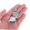 JECOMPRIS 2pcs Peephole Back Cover Door Eye Viewer Cover Privacy Safety Peephole Protection view 4