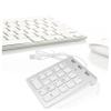 DIYEAH Numpad Keyboard 3 Ports Hub 18-Key Mechanical Numeric Keypad for Computer view 3