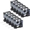 KCMYTONER 10 Pack Compatible for Dymo D1 45013 S0720530 Label Maker Tape Black on White 1/2 inch x 23 feet Label Tape for LabelPoint 100 150 200 250 300 350 view 1