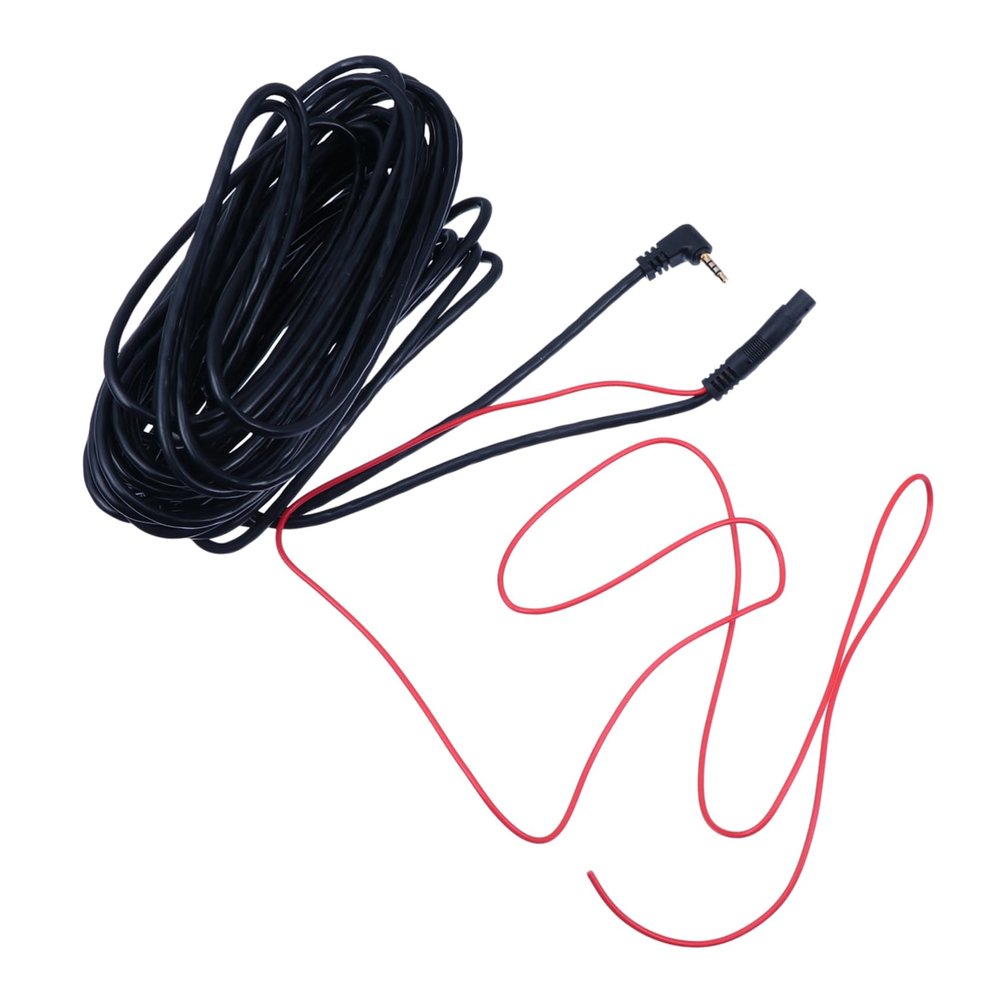 Alipis 10m Car Dvr Extension Cable Wire RCA Heavy Duty Flexible for Rear View Camera