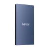 Lexar ES3 1TB External SSD, USB 3.2 Gen2 Portable SSD, PSSD Up to 1050MB/s Read, 1000MB/s Write, External Solid State Drive Compatible with iPhone 16/15 Series/Mac/PS5/XBOX/Laptop/PC, Blue view 1
