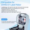 KCMYTONER 100 Pack Compatible for Dymo D1 45015 S0720550 Label Maker Tape Red on White 1/2 inch x 23 feet Label Tape for LabelPoint 100 150 200 250 300 350 view 3
