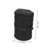 KONTONTY Camera Lens Bag Lens Pouch Storage Bag Camera Case for Dslr Protective Design view 2