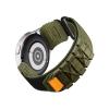 20mm Nylon Strap for Samsung Galaxy Watch 7 6 5 4 40/44mm 5Pro 6Classic for Huawei Watch GT5 4Pro 22mm Band(Green,22MM_L-210MM) view 1