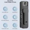 1080P HD Portable Body Worn Camera Camcorder, Lightweight Wearable Body Camera with Night Vision Loop Recording Back Clip, Suitable for Traveling, Driver, Delivery Man, Lecture Recording (1) view 3