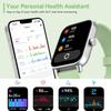 aeac Smart Watches for Women Men Android & iPhone, Alexa Built-in, 1.8" Touch Screen Smartwatch with Answer/Make Calls, Fitness Watch with IP68 Waterproof Heart Rate/Sleep Monitor, 120+ Sport Modes view 3
