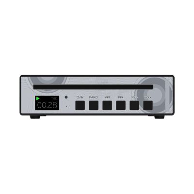 D3LX0Z1 PL100 CD Player CS43131 decoder Optical coaxial 3.5mm Headphone Output(Black)