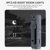 Lightweight Wearable Body Camera, 1080P HD Portable Body Worn Camcorder Camera with Night Vision Loop Recording Back Clip, Suitable for Traveling, Driver, Delivery Man, Lecture Recording (1) view 2