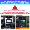 Car Radio Stereo for Dodge Charger 2006 2007 Magnum 2005-2007, Android 13, 9" IPS Touch Screen Upgrade Dash Kit with CarPlay & Android Auto, GPS Navigation DSP SWC 5G WiFi Camera 4CORE 1+32GB view 2
