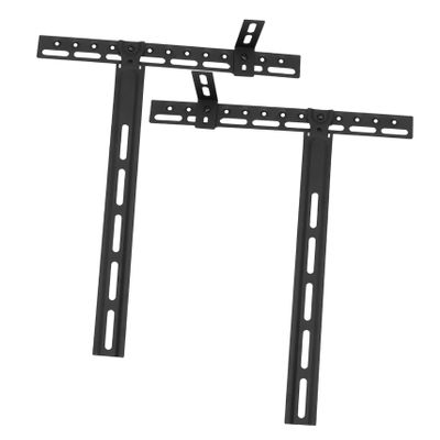 DIYEAH 1set Heavy Duty Speaker Mounting Bracket Metal Wall Mount for Sound Bars and Speakers Supports up to Easy Installation Sturdy and Design