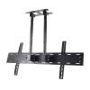 GPWDIEJB TV Stand Ceiling TV Mount Bracket, Adjustable Height Double Pole Single Screen TV Mount for 60-100 Inch TVs, Metal Expansion Screw Fixing,2m view 1