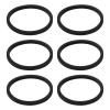 OTOTEC 6pcs Game Console Drive Belt Replacement 2.4x2.1x0.15cm Compatible with Sega CD Model 1 Compatible with Mega CD System Console view 1
