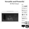 Audio Pro C10 MKII Wireless Speaker, WiiM Edition | High-Fidelity Sound, Multi-Room, Bluetooth, Wi-Fi | Compatible with AirPlay 2, Google Cast, Siri, WiiM Home App, Stream Spotify, TIDAL & More, White view 2