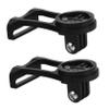 MUELODSIC 2sets Bike Handlebar Extension Mount for Cameras Multi-use Riser for Sports Easy Installation Stable Support Compatible Various Cycling Environments view 1