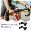 MUELODSIC 2sets Bike Handlebar Extension Mount for Cameras Multi-use Riser for Sports Easy Installation Stable Support Compatible Various Cycling Environments view 3