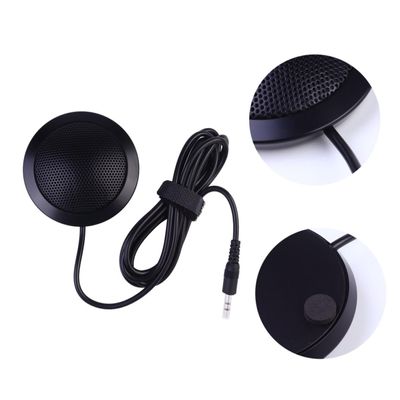 Gadpiparty 360degree Omnidirectional Condenser Microphone for Conference Play Use Design - Base for Meetings and Gaming and Laptop