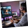 Gadpiparty 360degree Omnidirectional Condenser Microphone for Conference Play Use Design - Base for Meetings and Gaming and Laptop view 2