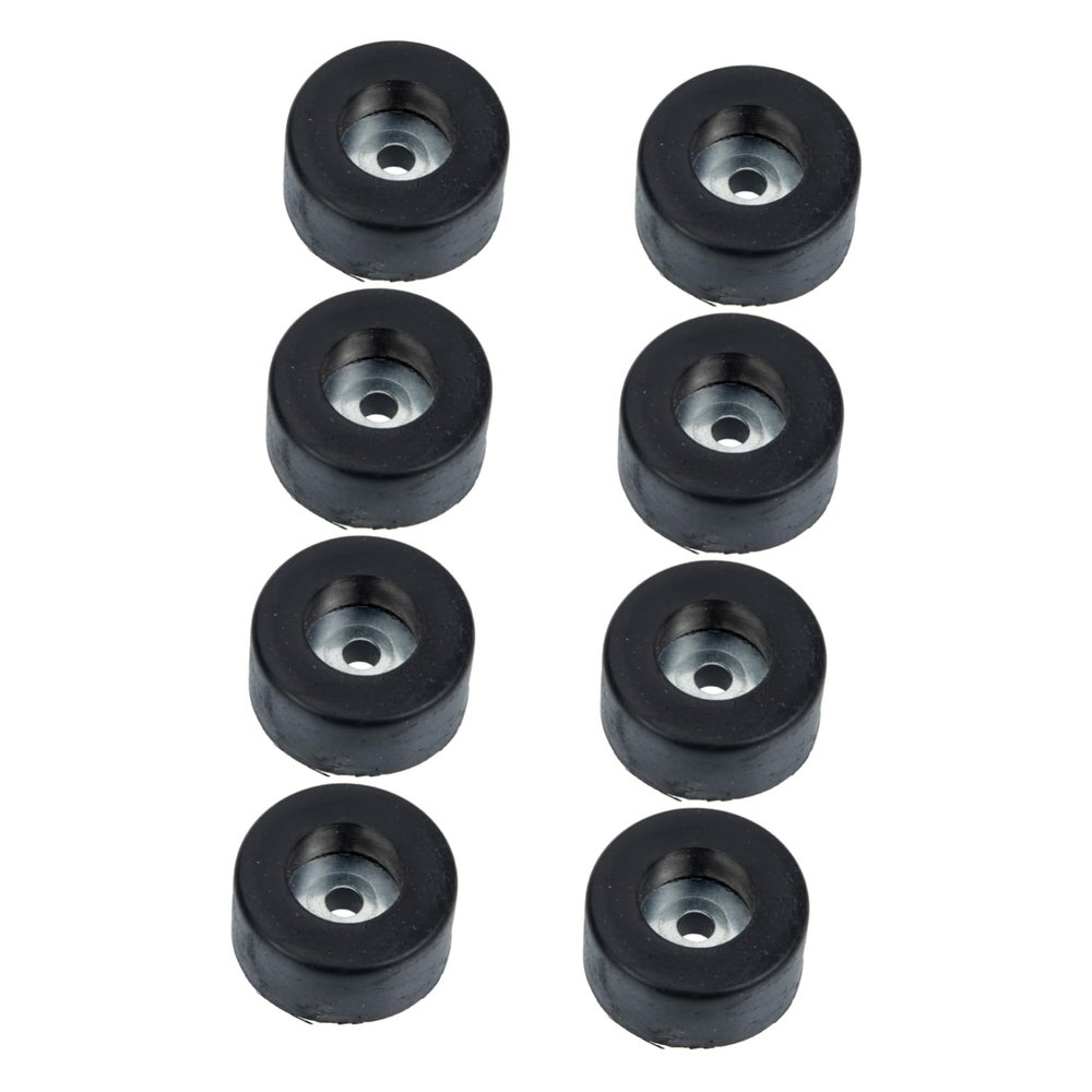 Gadpiparty 8pcs Speaker Spike Mat Replacement Pad for Turntable Amplifier Isolation Cone Base Speaker Accessory
