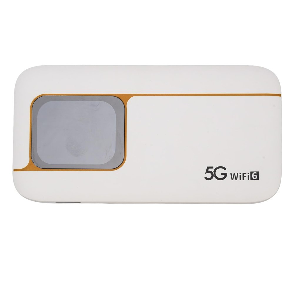 5G Mobile Hotspot, 2.01 Inch Touch Screen Portable WiFi Hotspot Device with Sim Card Slot, High Speed Mobile Router Supports 16 Devices for Travel Business