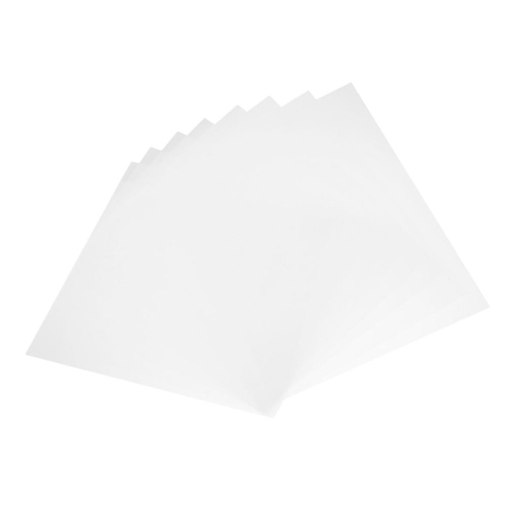 Alipis 8pcs Translucent PVC Light Gel Sheets for Flash Filter High Transmission Lighting Diffuser Sheets