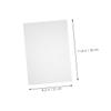 Alipis 8pcs Translucent PVC Light Gel Sheets for Flash Filter High Transmission Lighting Diffuser Sheets view 2