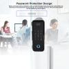 Dspvbmmzx Fingerprint Lock, Remote Control Door Lock Biometric Lock Smart Lock Easy Installation Security Lock System Various Unlocking Options view 2