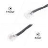 DOITOOL 10pcs Telephone Wire Cord Pure Shielding Flat Telephone Cable Meters Long for Home Office view 4