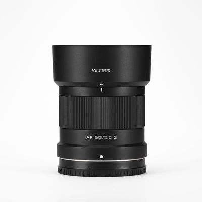 VILTROX 50mm F2.0 Z, 50mm Auto Focus f/2.0 Z-Mount Ultra Wide Angle Camera Lens,Full Frame Large Aperture Lens Suitable for Nikon Cameras