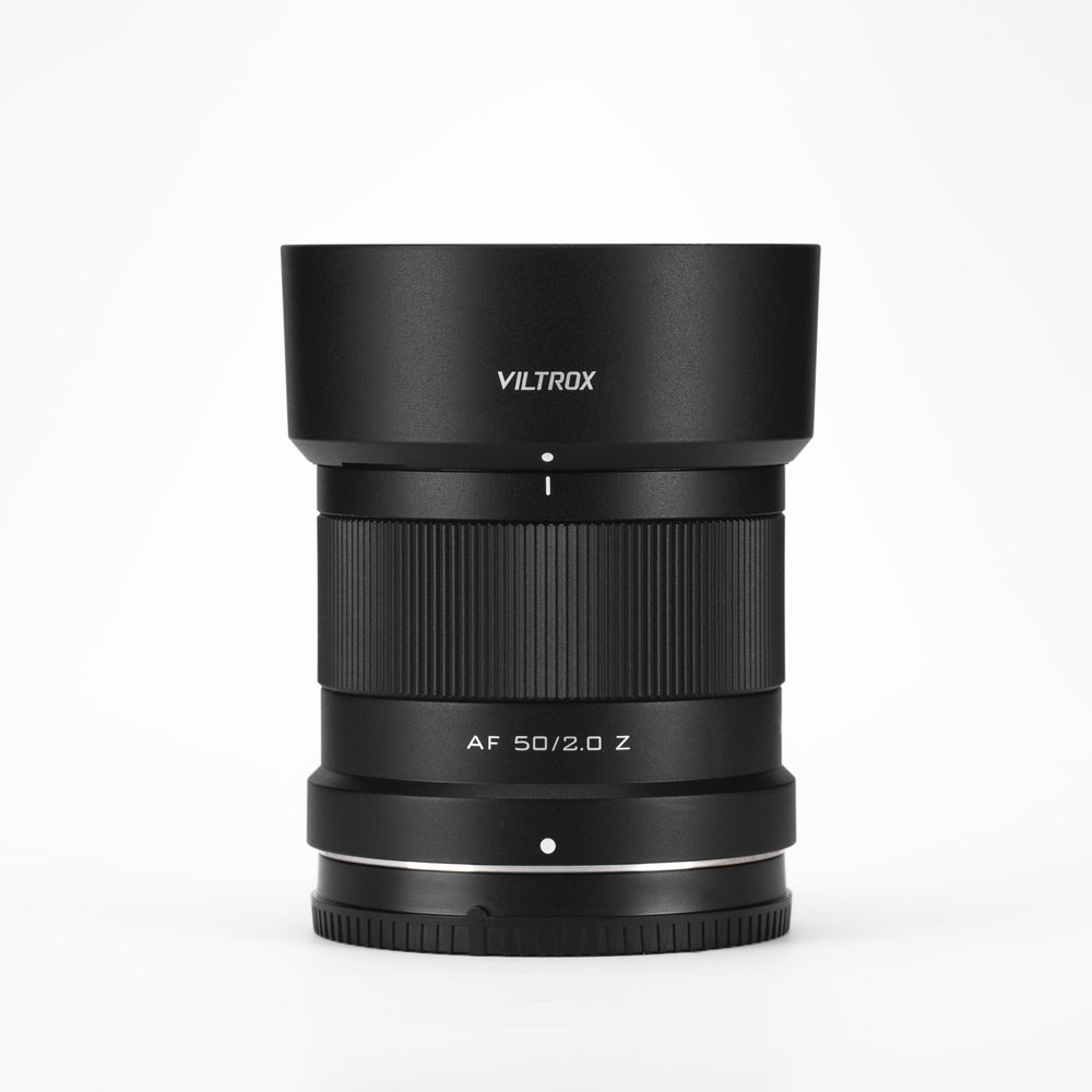 VILTROX 50mm F2.0 Z, 50mm Auto Focus f/2.0 Z-Mount Ultra Wide Angle Camera Lens,Full Frame Large Aperture Lens Suitable for Nikon Cameras