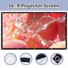 16:9 Projector Screen 150 Inch, Foldable Cinema Screen for Home Theater Indoor Outdoor(330x187CM/150in)(132x75CM/60in) view 3