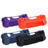 Silicone Case Rubber Carrying Pouch with Strap for JBL charge6, Travel Storage Bag, Protective Skin Holder (Black) view 2