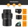 Astromania 2 Inch Telescope Carry Case - Bundle with - 2" Ultra-Wide 80 Degree Eyepiece F15mm view 4