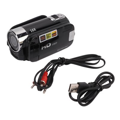 BAFOVY Handheld Video Camcorder, 2.7 Inch LCD Display, 16x Zoom Digital Camera Recorder, USB Interface, 270 Rotation, Built in Flash, 1/4 Inch Screw Interface, Lightweight and Portable