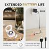 UniJethro Smart Ring for Women Men, Health Fitness Tracker, IP68 Waterproof Rings, Sleep Ring with Charging Case and Ring Protector, Remote Photography, Family Care, No App Fees (Lavender Pink, 7#) view 3