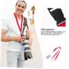 DOITOOL 9pieces Neutral Camera Checker Card with Lanyard Scratch-Resistant Calibration for Digital Photography Video and Film view 2