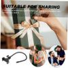 Abaodam Cell Phone Tripod Mount Accessory Smartphone Holder for Tripod Adapter Hose Easy to Install view 2