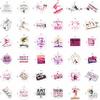 100Pcs Gymnastics Stickers for Girls for Water Bottle, Phone, Laptop - Gymnastics Party Supplies & Gifts - Sport Girl Stickers - Gift for Women & Men view 4