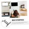 DIYEAH Metal Speaker Bracket Universal Speaker Mounting Stand Tv Stand Holder view 2
