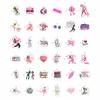 100Pcs Dance Stickers for Water Botlle, for Scrapbooking - Dancer Stickers - Gifts for Dancer - Dance Party Supplies - Gift for Women & Men view 4