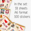 100Pcs Poland Stickers for Luggage, for Water Bottle, Polish Flag Stickers Small- Poland Party Supplies, Polish Gifts - Gift for Women & Men view 2