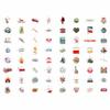 100Pcs Poland Stickers for Luggage, for Water Bottle, Polish Flag Stickers Small- Poland Party Supplies, Polish Gifts - Gift for Women & Men view 4