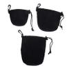 SHINEOFI 3pcs Travel Lens Protector Small Medium Large Neoprene Cases for Mirrorless Lenses view 1