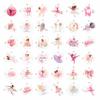 100Pcs Ballerina Stickers, Ballet Stickers - Ballerina Party Supplies -Cute Ballet Decals - Gift for Women & Men view 3