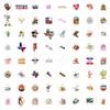 100Pcs Texas Stickers and Decals for Water Bottle, Laptop - Texas Gifts, Party Supplies & Dacorations - Austin and Houston Stickers Waterproof - Gift for Women & Men view 4