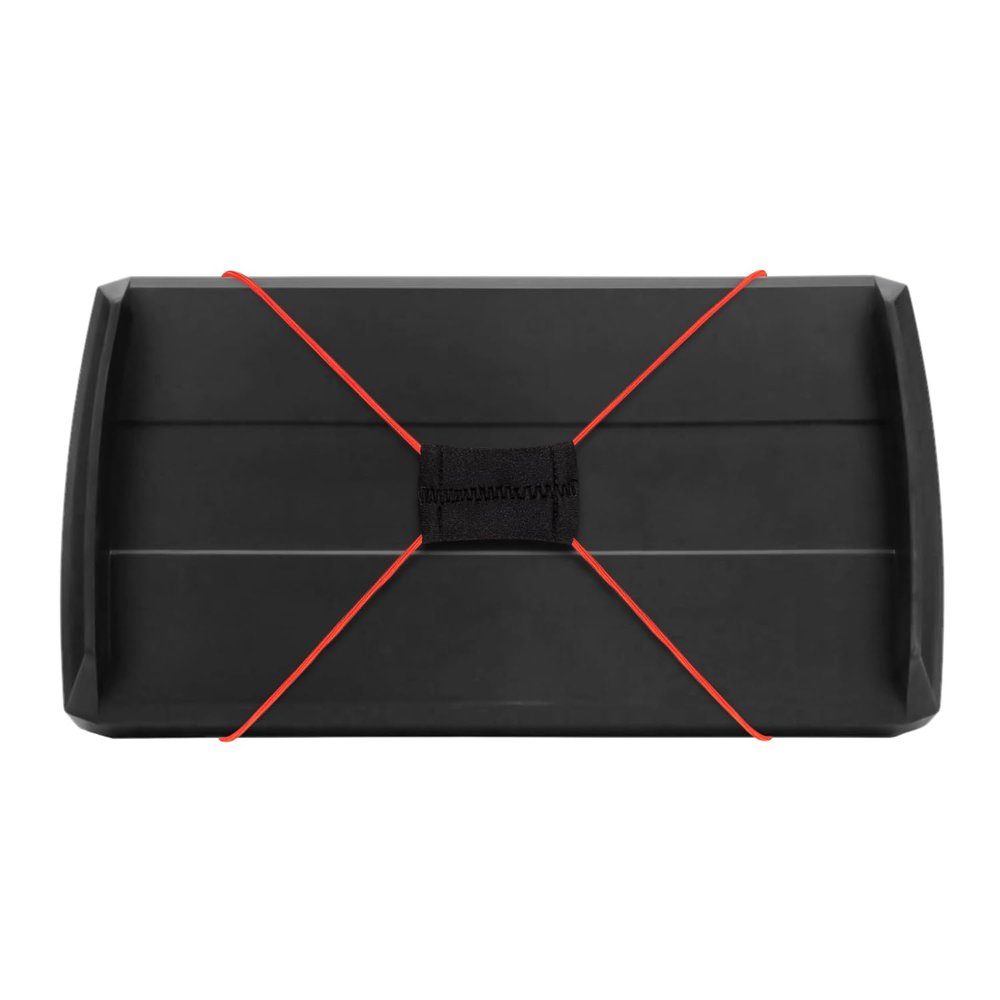 2 Pcs Fish Finder Cover Strap Secure Fishing Graph Cover Adjustable Bungee for Travel (Red)