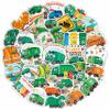 100Pcs Garbage Truck Stickers for Water Bottle, Laptop - Trash Truck Stickers - Garbage Car Party Supplies & Decoration- Gift for Women & Men view 1