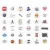 100Pcs Data Science Stickers for Water Bottle, Laptop, Phone - Funny Data Science Gifts for Scientist, Party Supplies - Gift for Women & Men view 3